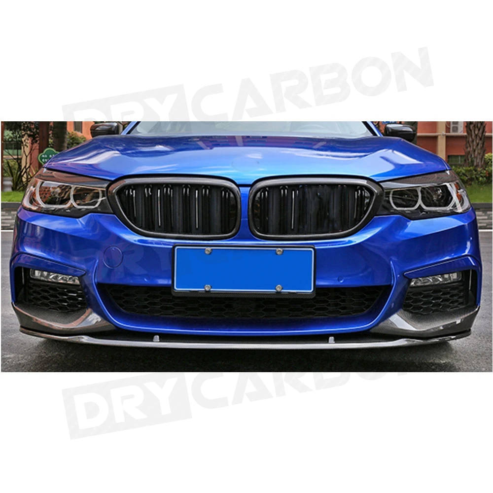 Для переднего бампера серии 5 фартуки с разделителями для BMW G30 G31 M Sport 2017 2018 2019 MP Style