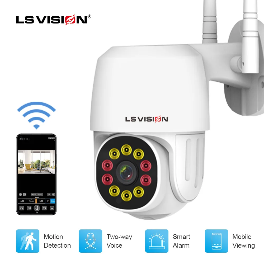 

IP-камера LSVISION, 1080P, Wi-Fi, PTZ