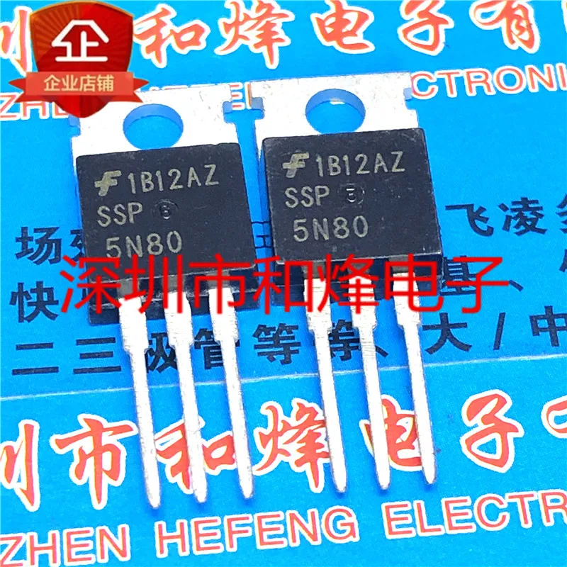 

30pcs original new SSP5N80 TO-220 800V 5A