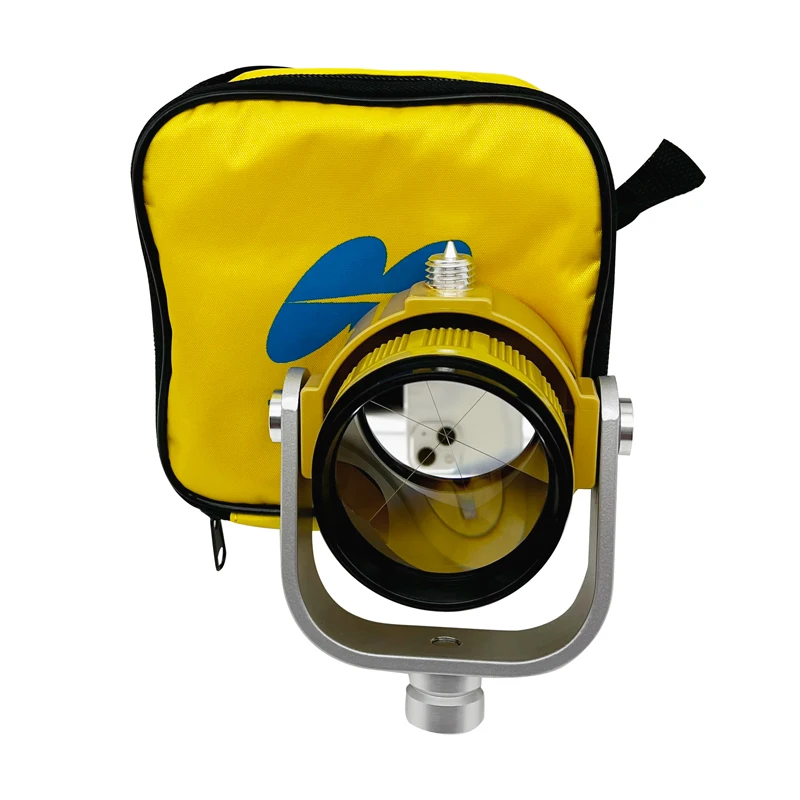 

Однопризменная желтая призма для Sokkia Total Station 5/8x11 с внутренней резьбой, постоянно-30 мм, с логотипом, 2 шт.