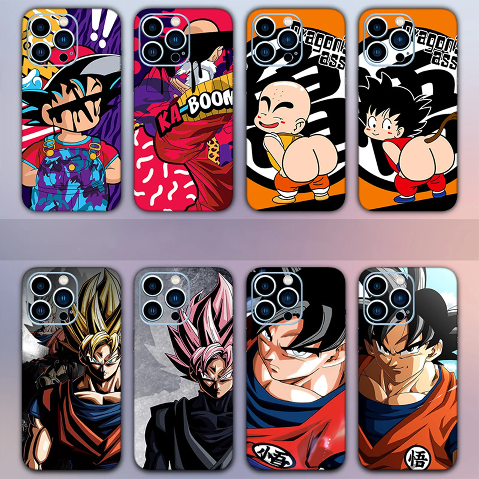 Мультяшная пленка для iPhone 14 Plus 13 Pro Max, мини-наклейка, матовая, милая, на заказ, полное покрытие, задняя наклейка для телефона, скины