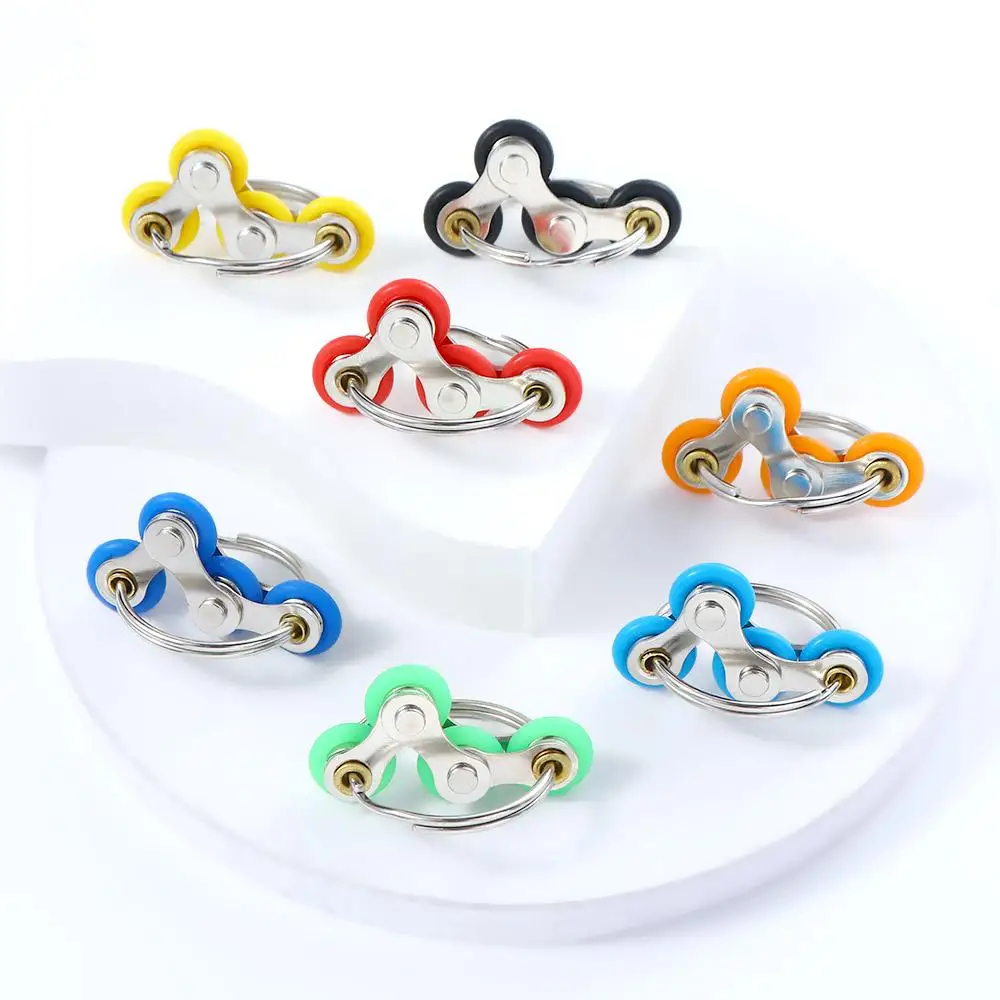 

Children Adult Fidget Toys Anti-Stress Anxiety Stress Relif Fidget Chain Toys Hands Toys Bike Chain Toy Sensory Toys