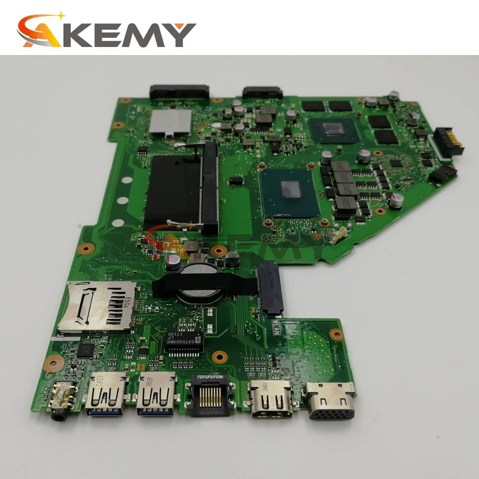 Материнская плата Akemy X550VX для ноутбука ASUS X550V FH5900V оригинальная материнская 4GB-RAM