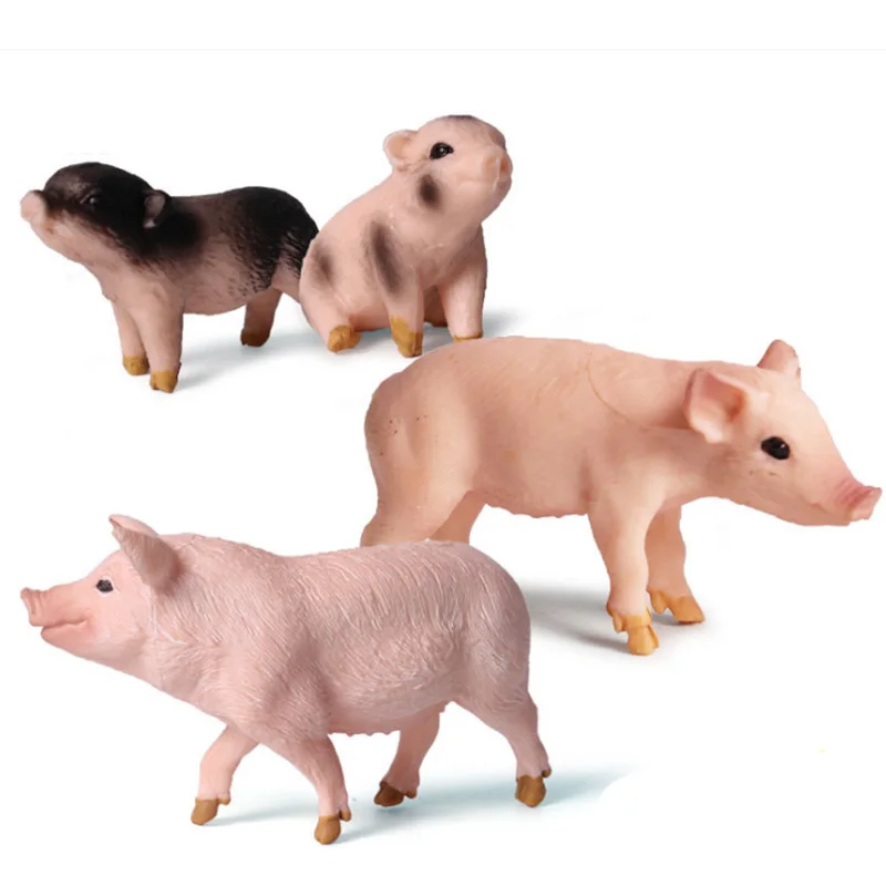 

Коллекционная пластиковая статуэтка в виде свиньи для домашнего декора