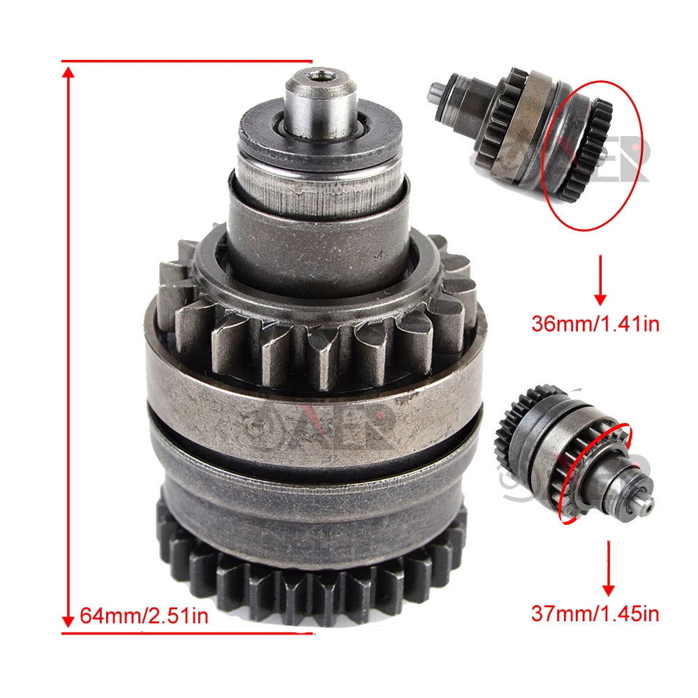 Привод стартера Bendix + катушка статора для Husaberg TE250 2011-2013 TE300 2012-2013 Husqvarna 2014