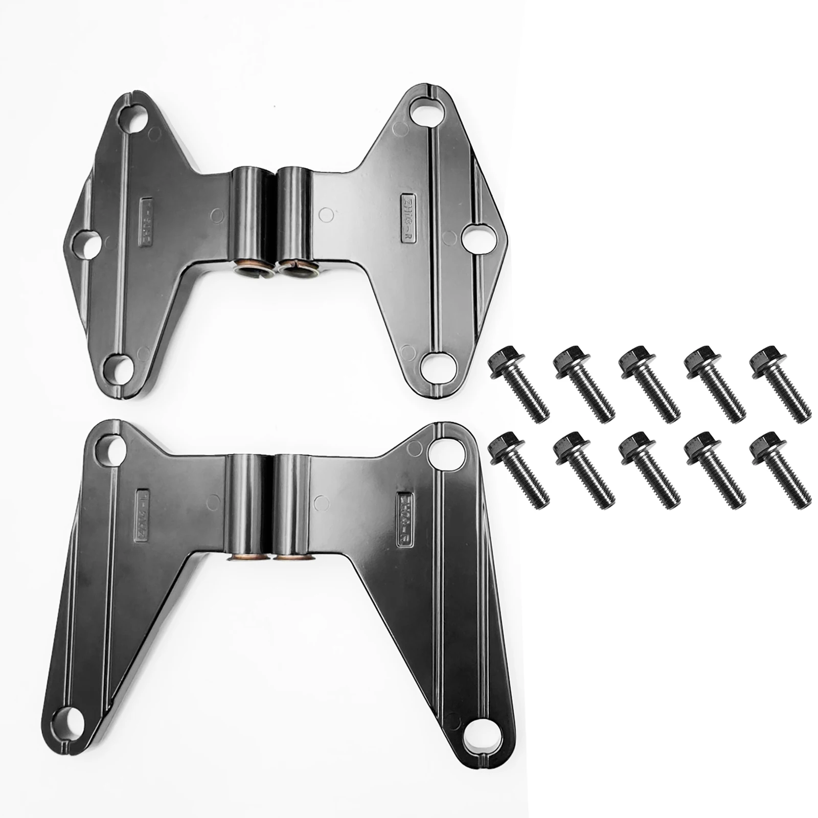 

Внутренние комплекты дверных петель, пригодные для Jeep Wrangler JK JKU 2007-2018, сменные боковые петли двери, внешние аксессуары для автомобиля