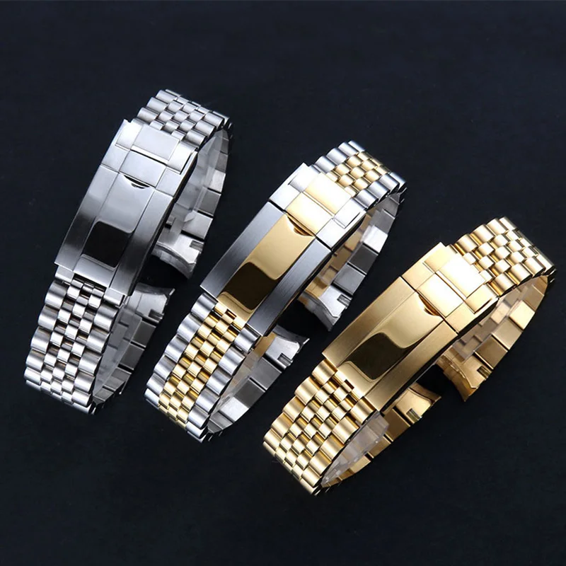 Watch Bracelet For Rolex DAYTONA SUBMARINER SUP GMT DATEJUST Stainless Steel Men Watch Strap Watch Accessories Watch Band Chain