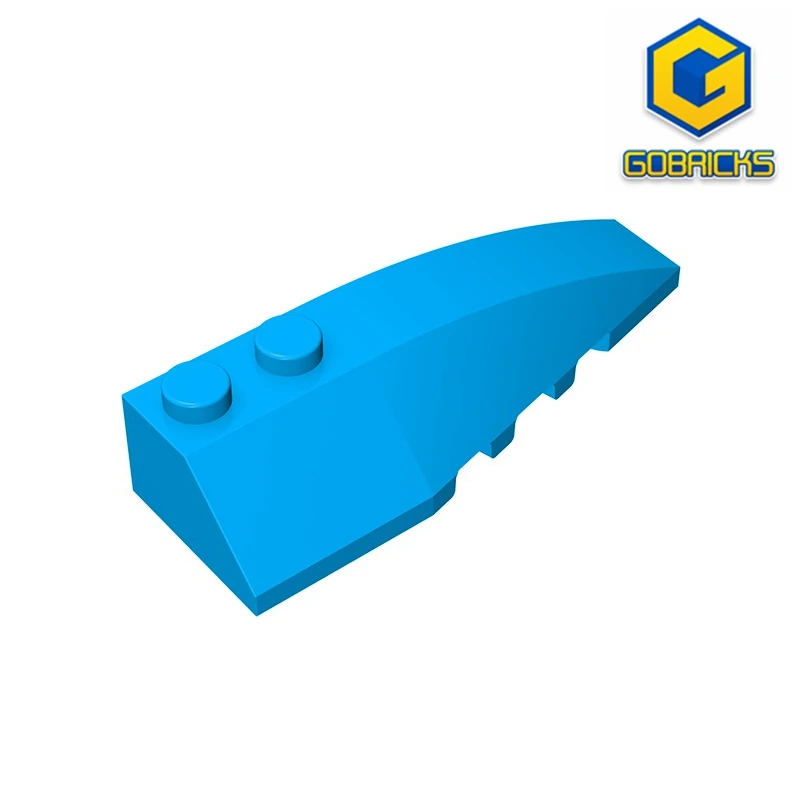 

Детский конструктор gobrick, классический корпус 2x6 W/лук/угол, совместимый с lego 41747, Детский развивающий конструктор «сделай сам»