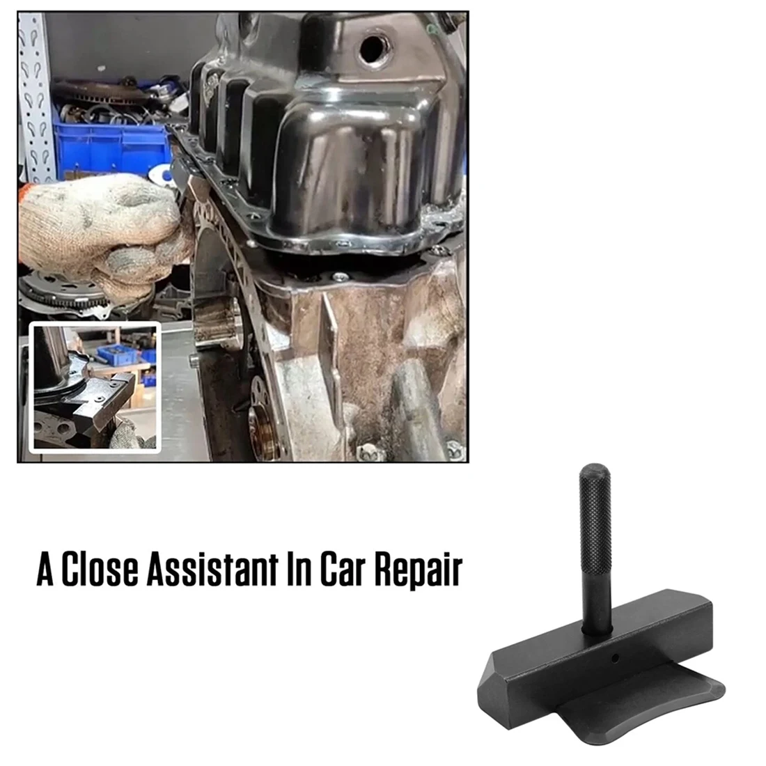 

Engine Transmission Oil Pan Separator Tool for Benz BMW- Car Repair Tool, RTV Sealant Removal Tool