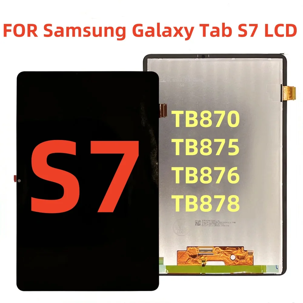 Протестированный Новый ЖК-дисплей Для Samsung Galaxy Tab S7 Совместимый С SM T870 T875 T876 T878