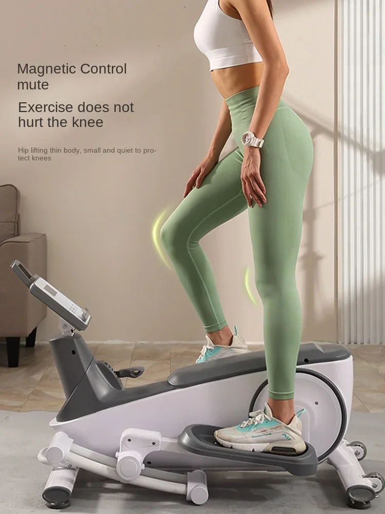 Эллиптический тренажер для домашнего фитнеса мини-эллиптический бесшумный