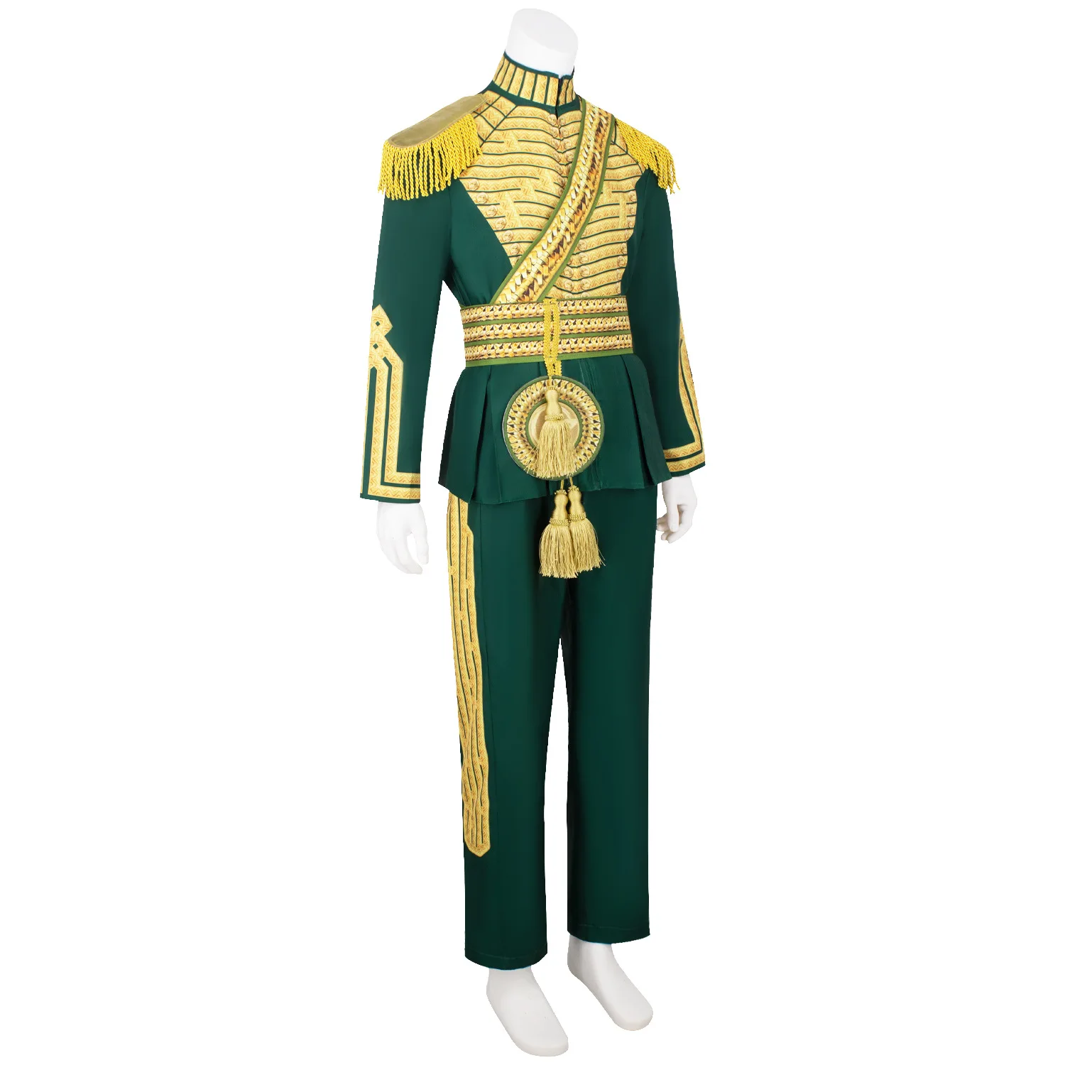 Фото Wicked For Good Fiyero Tiggular Косплей Костюм Фильм Персонаж Хэллоуин Костюм Вечерние Одежда для Взрослых Мужчин №4