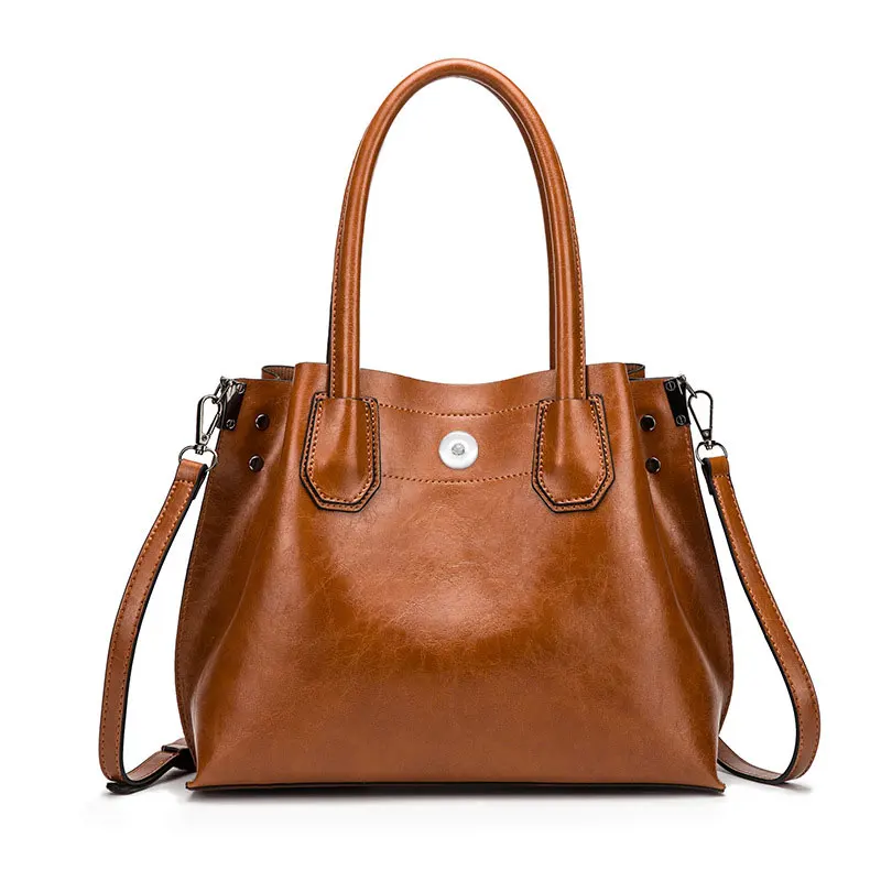 

Bucket bag women large capacity single shoulder diagonal chain tote bag Snap button jewelry fit 18mm snaps KD5568