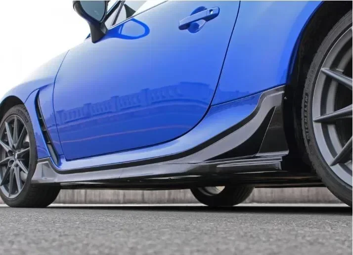 Новый! Обвесы для Toyota GR86 Subaru BRZ 2021 2022 2023 2024 ABS боковые юбки из углеродного волокна