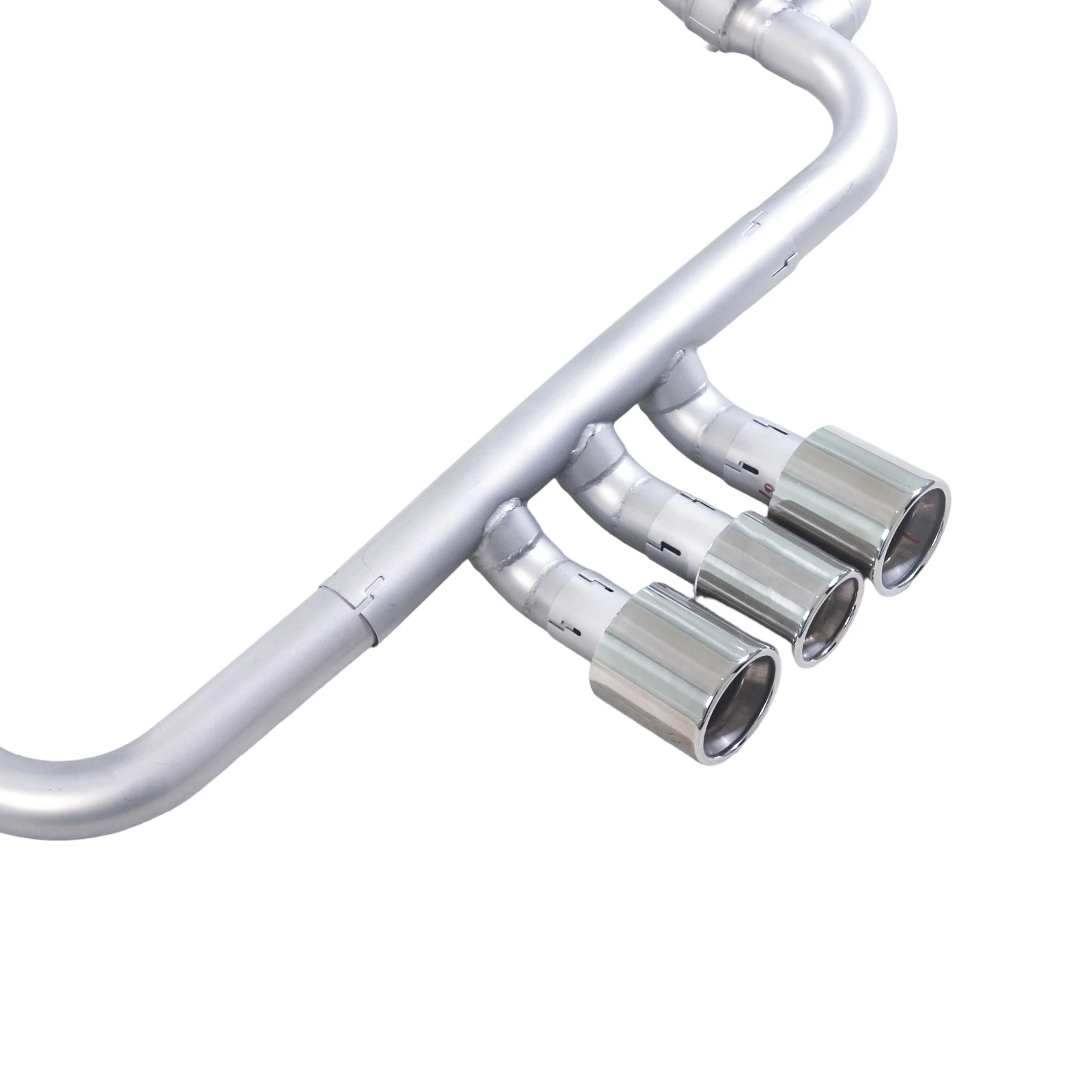 Фото Выхлопная система Valvetronic Catback из нержавеющей стали 304SUS для Honda Type Rix 1.5T FK7, с тремя выходами, для повышения производительности автомобиля №5