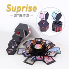 Сюрприз взрыв коробка для пар любовь память юбилей Скрапбукинг DIY альбом юбилей день рождения Рождество День святого Валентина подарочная коробка