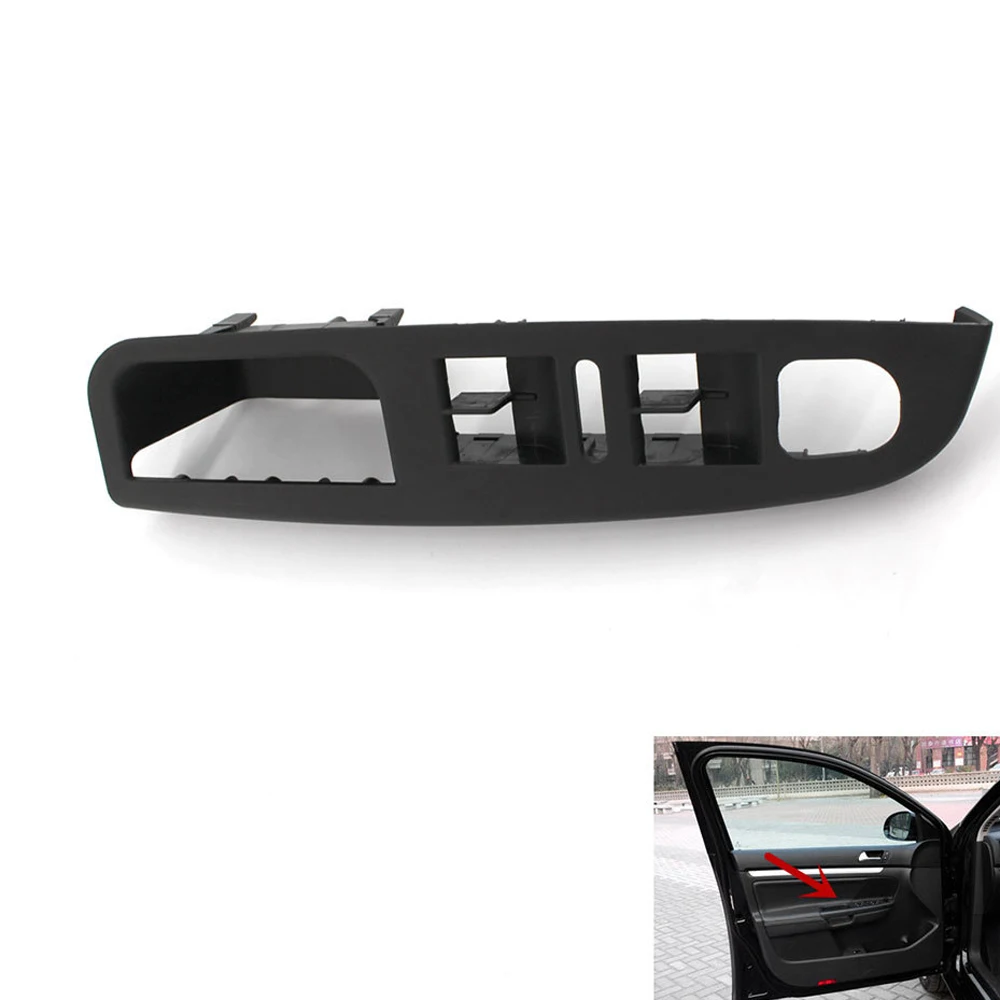 

Black Window Switch Control Panel Trim For VW Jetta Golf MK5 MK6 1K4868049C