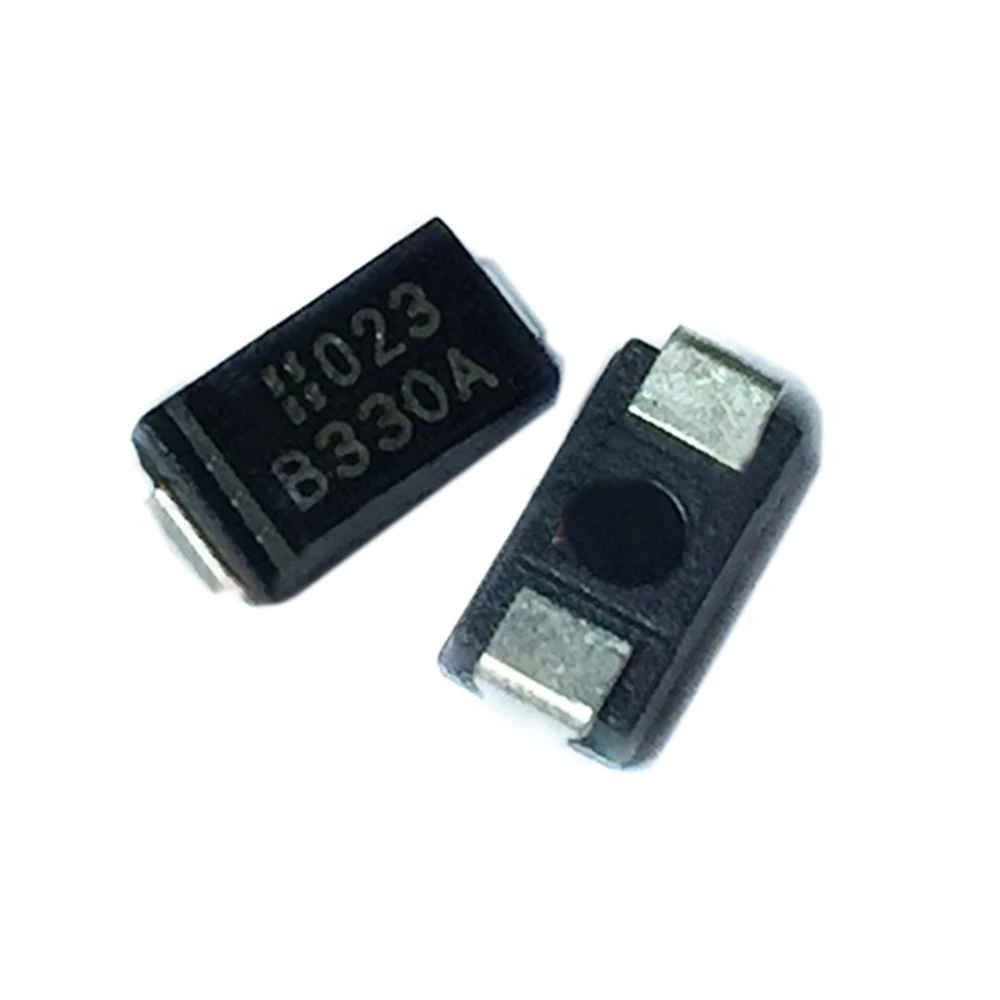 

50 шт., новые оригинальные флейты B330A, 30 В, 3 А, Диод Шоттки, SMA (флейта)
