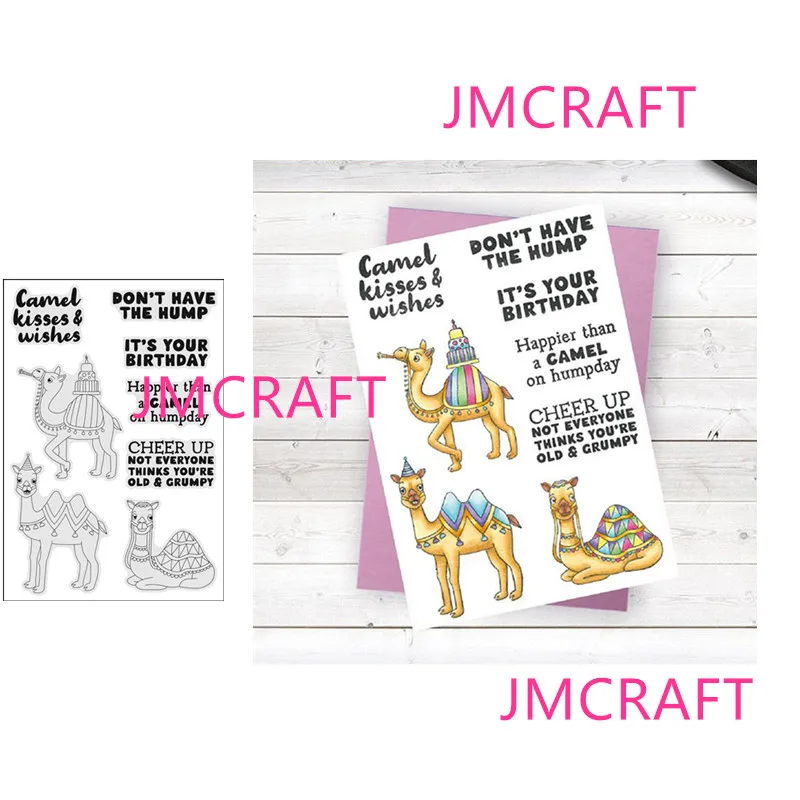 

JMCRAFT 2022 New Camel Metal Cut Die Stamps for DIY Scrapbook Album Decor Embossed Paper DIY Cards