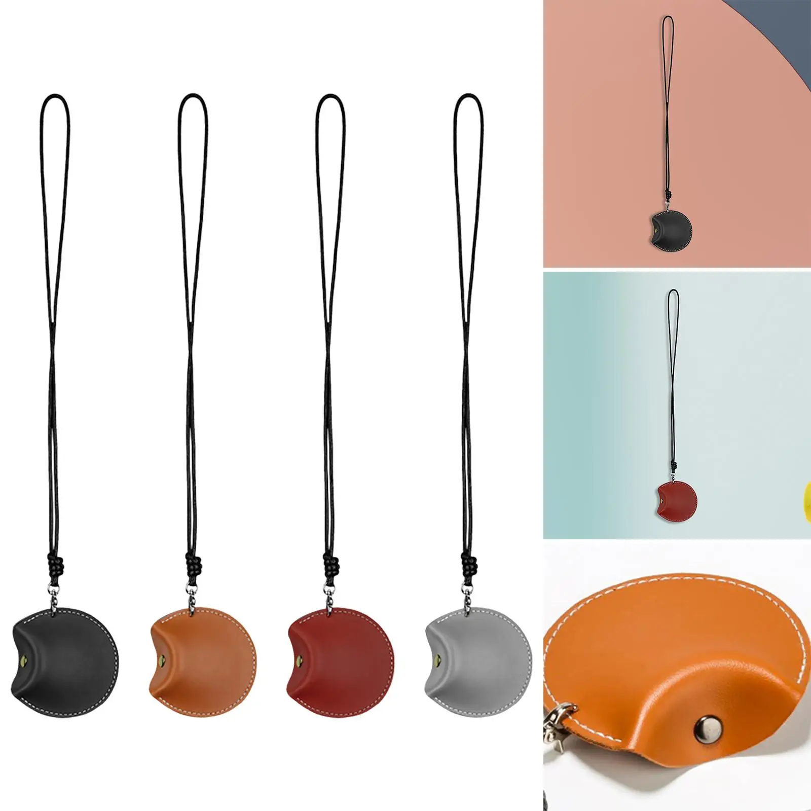 Подвесная Шейная сумка органайзер для хранения гарнитуры маленькая Съемная