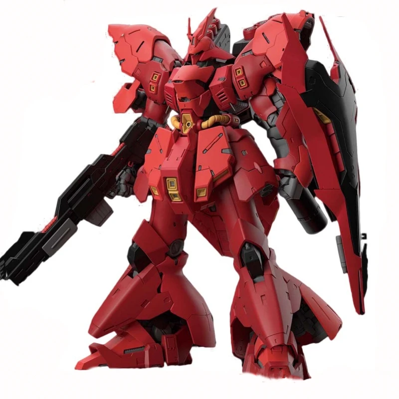 

In Stock New12Cm Rg 29 1/144 Sazabi Gundam Model Char Aznable Assembled Model Toy Action Figures Desktop Decoration Holiday Gift