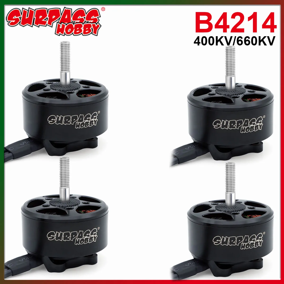 Бесщеточный двигатель Surpass Hobby B4214 для дрона | AliExpress