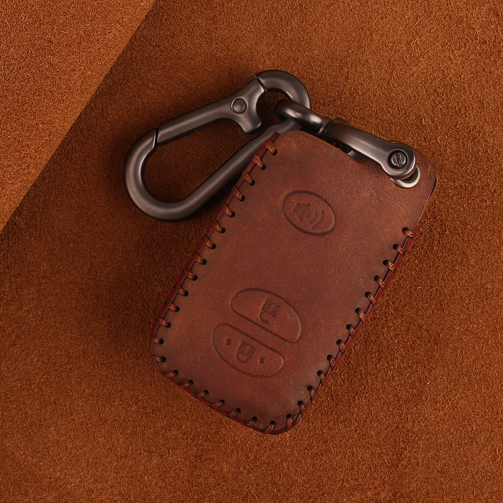 Кожаный чехол KEYYOU для TOYOTA Avalon Camry Corolla Highlander Hybrid RAV4 Prius 2012 2013 3 кнопки - купить по