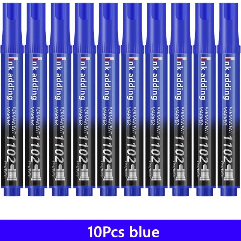 

Перманентные маркеры, тонкий наконечник, черные, синие, красные