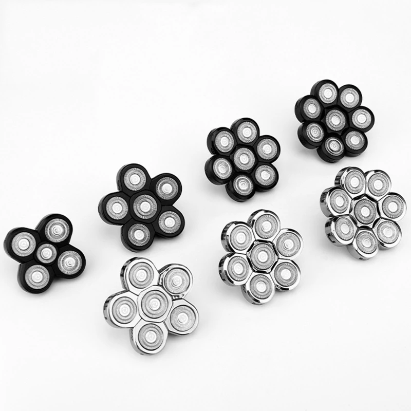 

2023 New Replacement for Head Shavers 5/6/7/8 Heads Beard Hair Replacement for Razor for Head for Bald Men Universal