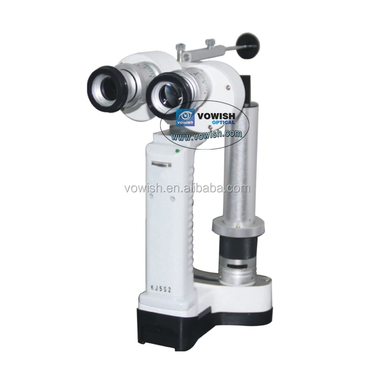 

high quality KJ5S2 handheld slit lamp microscope CE approved portable