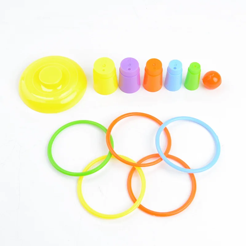 

Bird Toy Activity Training Colorful Rings Funny Mini Ferrule Toy For Parrot Development Interactive Toy Supplies DropShipping