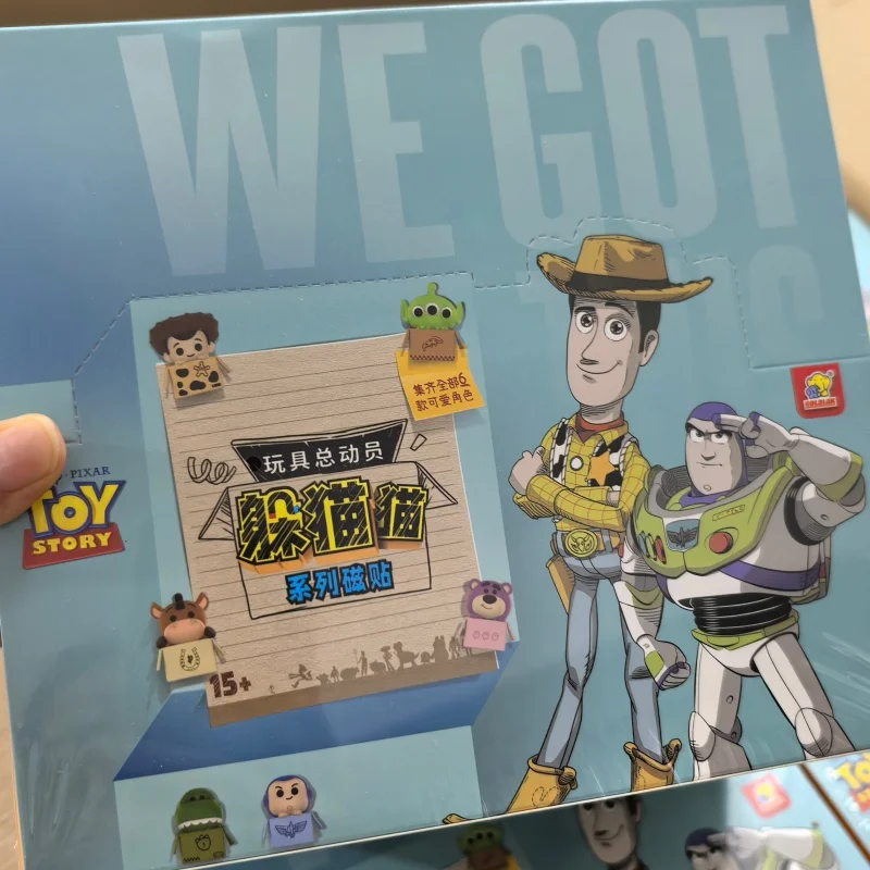 Оригинальный магнит на холодильник Disney Toy Story из серии «Прятки» в слепой коробке: фигурки Вуди, Джесси, Базза, Инопланетянина. Подарок-игрушка. (art.: 3920db720b28b) - 3920db720b28b