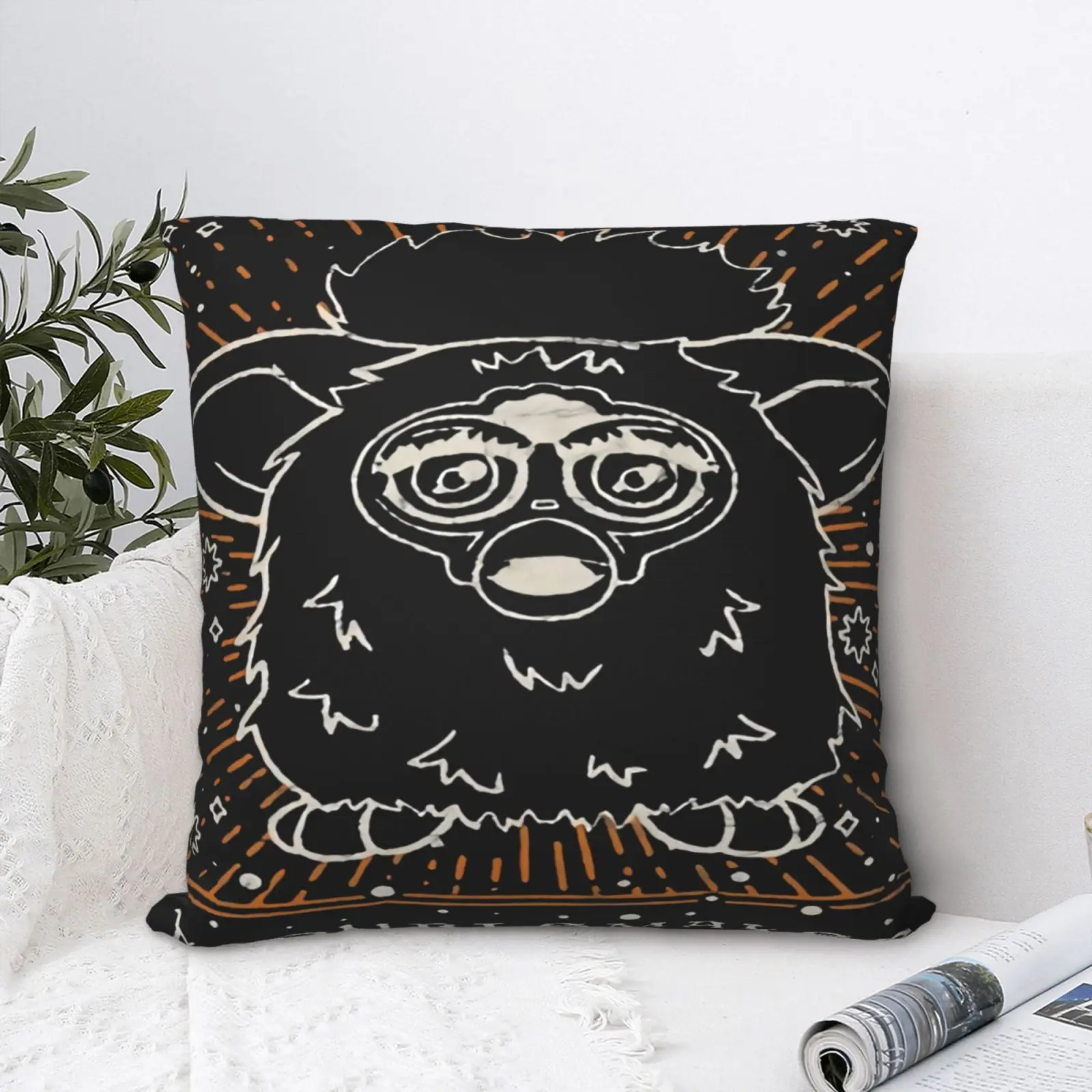

Furby Tarot неудобство для тренажерного зала C-Подушка Чехол для подушки Чехол для спальни декоративные подушки для тела Подушка для тела аниме п...
