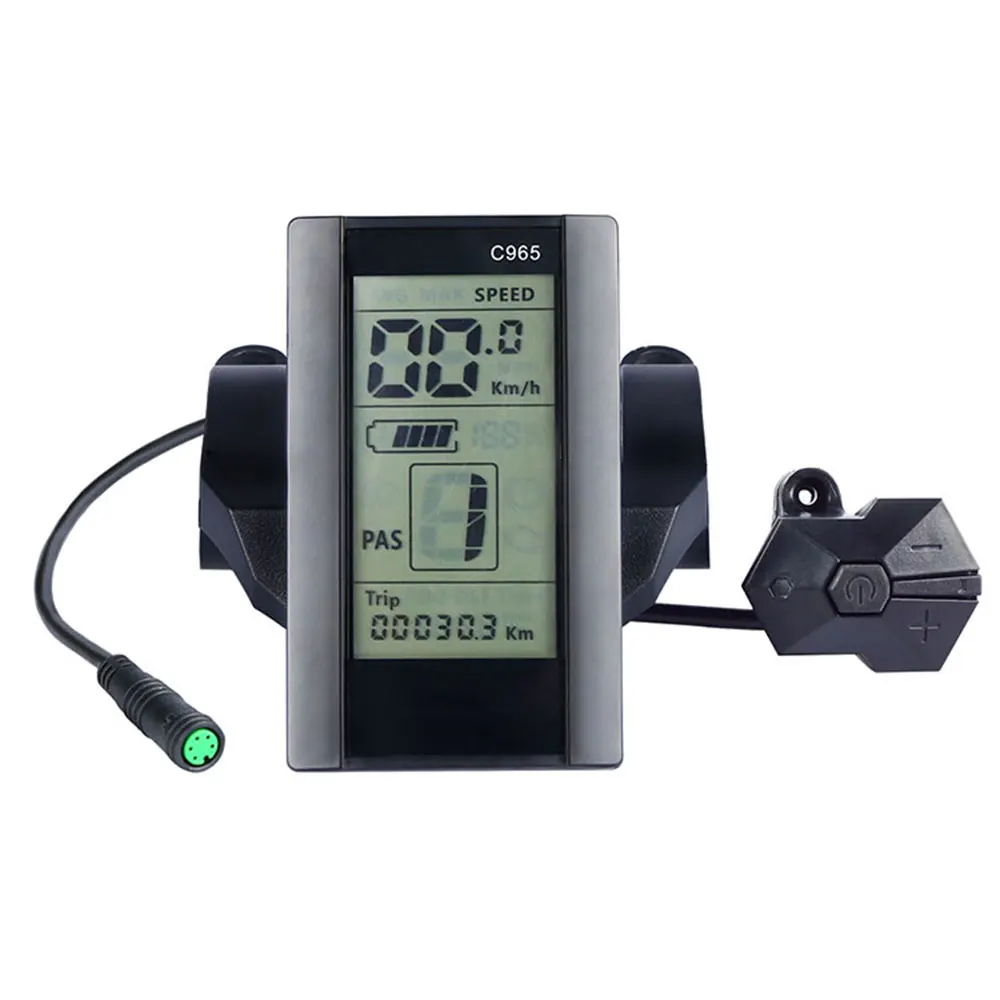 

800S LCD Display Panel For Bafang BBS01 BBS02B BBS02 BBS02B BBSHD intelligent C965A Display For Electric Bicycle Controller