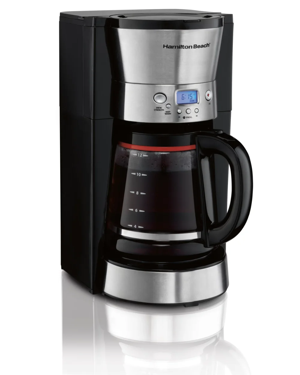 

Programmable Save space Coffee Maker, 12 Cups, Black coffee machine