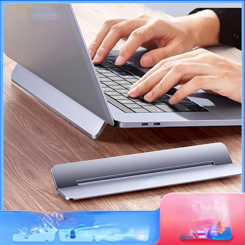 

Laptop Stand for MacBook Air Pro Adjustable Aluminum Laptop Riser Foldable Portable Notebook Stand for 11/13/17 Inch