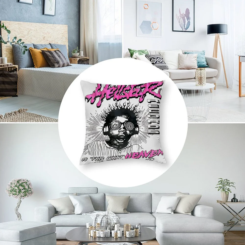 H-HellstarS модная наволочка с логотипом 3D принт полиэфирное волокно 40*40 см домашний