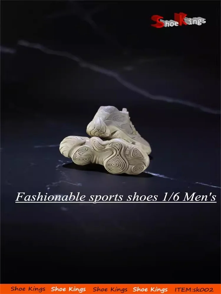 Фото Shoe Kings SK002 1/6 Мужской солдат Модные модные кроссовки в стиле ретро Высококачественная модель для 12-дюймовой экшн-фигурки на складе №4