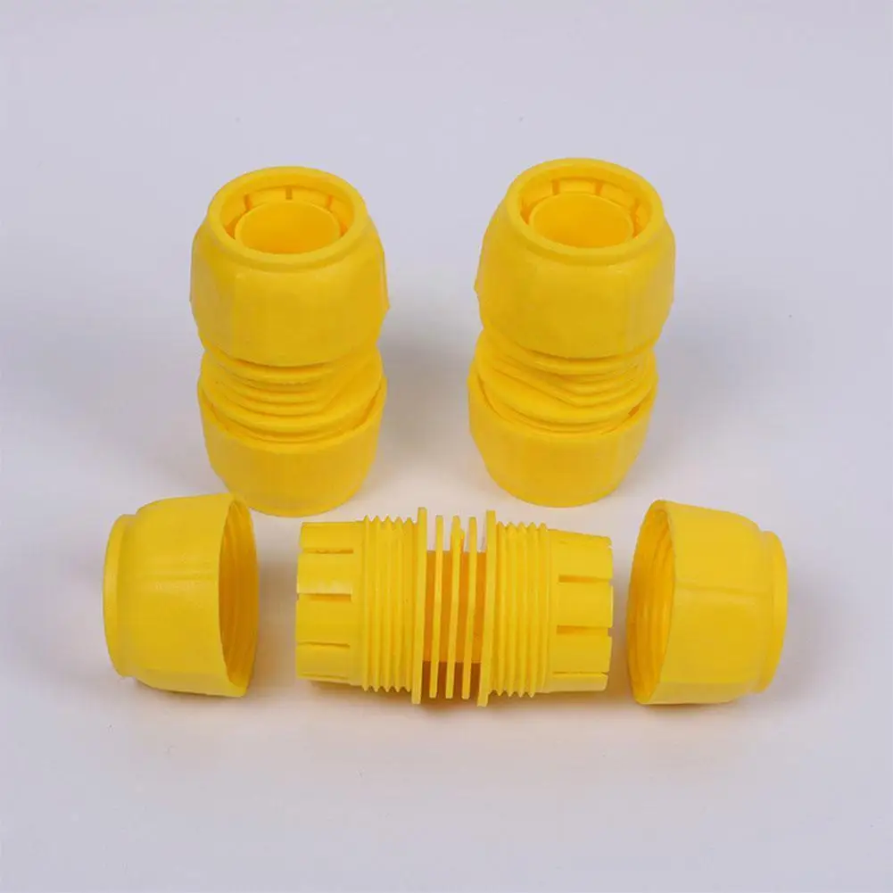 

Garden Watering Hose Abs Quick Connector Fast Grab Extender Joint Adapter Double Coupling Water Hose Connector Pipe Buckle G0w9