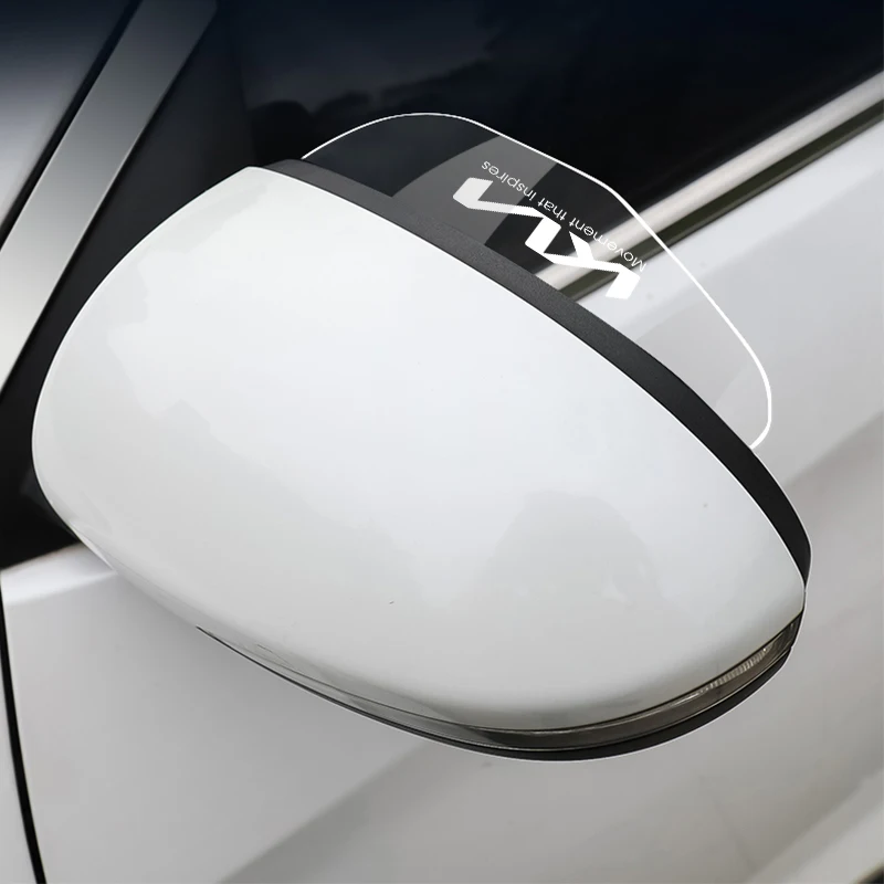 2 шт. прозрачные автомобильные боковые зеркала заднего вида защита от снега дождь