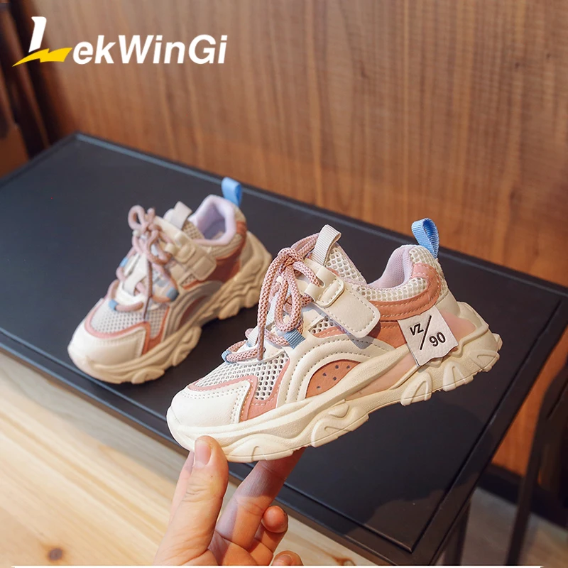 

Size 26-36 Children Tennis Shoes Fashion Girls Sport Shoes Air Mesh Boys Running Shoes Breathable Child Shoes spor ayakkabı