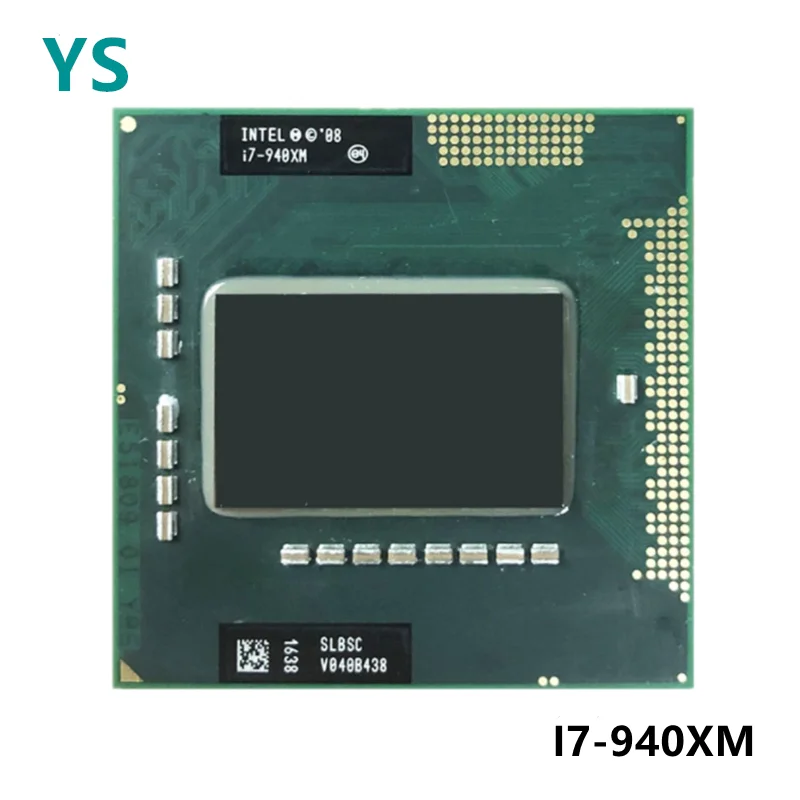 

Original Intel Core i7 Mobile Extreme i7 940XM 2.13GHz i7-940XM Quad-Core PGA988 SLBSC Mobile CPU Laptop processor