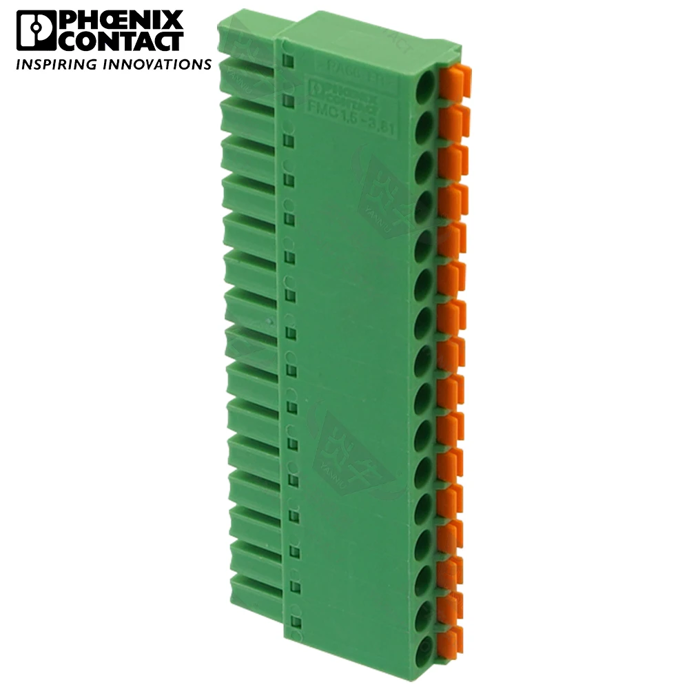 1 шт. 3 81 мм оригинальные контактные печатные платы Phoenix подключаемые клеммные