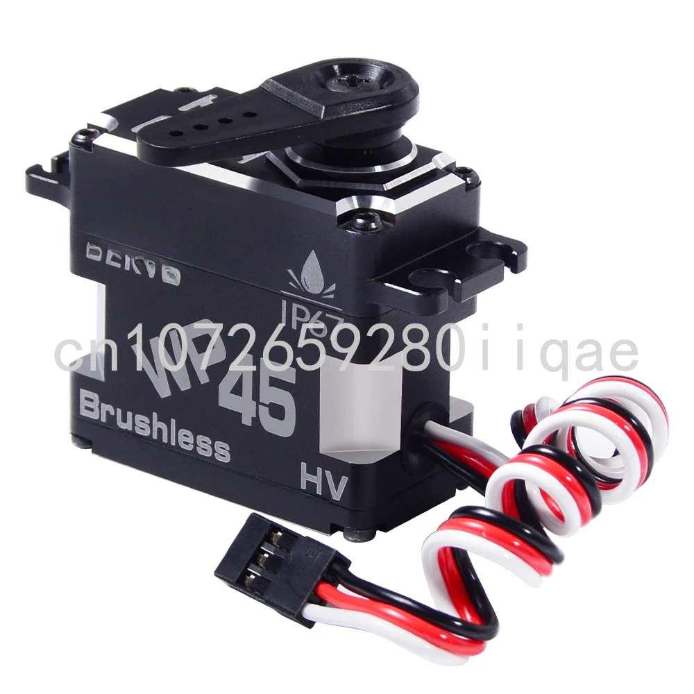 

WP45 all metal high-pressure 45kg high torque standard digital brushless servo waterproof aircraft model