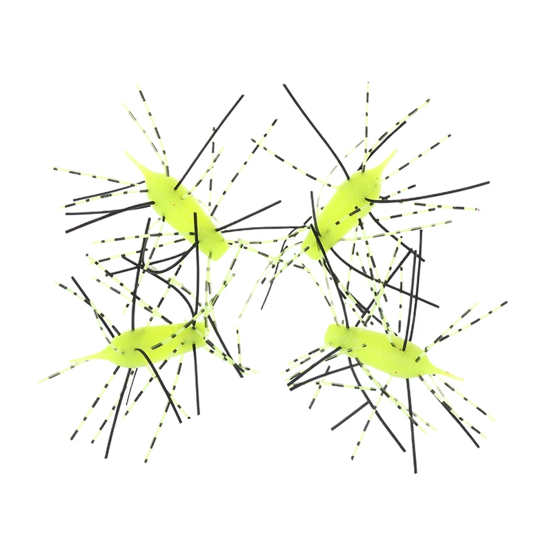 4 шт. 6 см мягкие приманки для рыбалки приманка плавания мягкая пластиковая Ned Rig