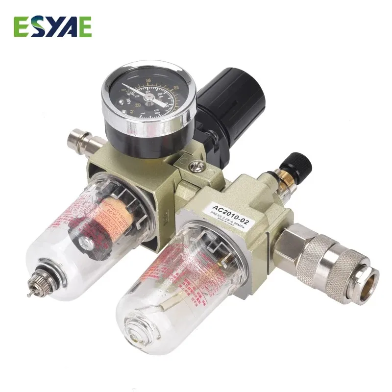 Air Filter Pressure Regulator Trap Pneumatic Oil Water Separator Pump Manual Drainage Supply Ac2010-02 Smc Type