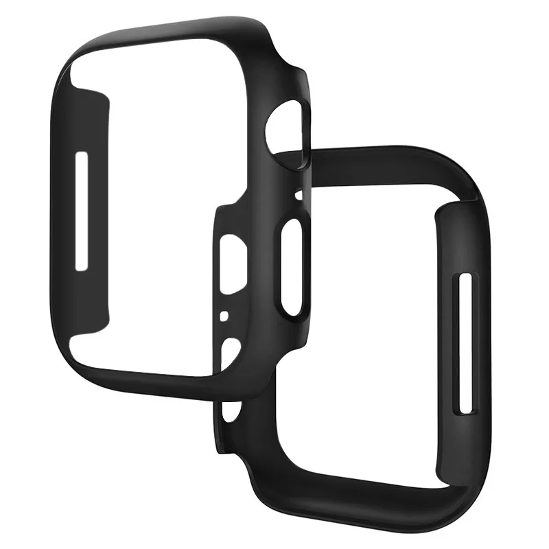 PC Protective Case For Apple Watch Series 7 Protector Cover for Iwatch 41mm 45mm Frame Drop-proof Bumper Shell Case Accessories