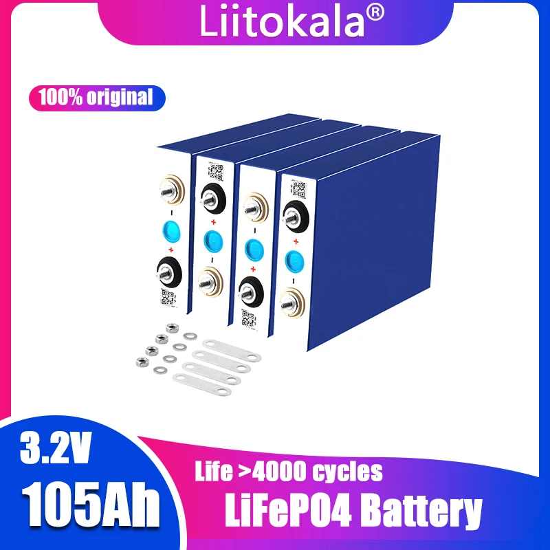 

4-16 шт., 3,2 в, 4000 А · ч