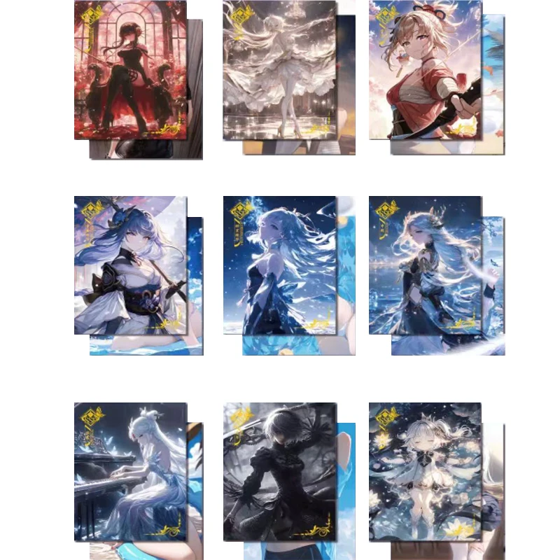 Коллекционная карточка со сказками богини Waka A6 Yun Shang Yue Ying бустер первого выпуска