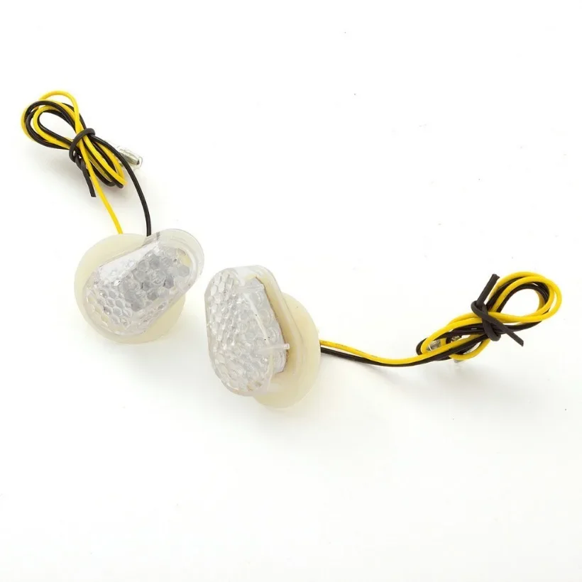 Светодиодный индикатор заподлицо для мотоцикла Yamaha YZF R1 R6 R6S FZ1S 1000 FZ6S FAZER 600